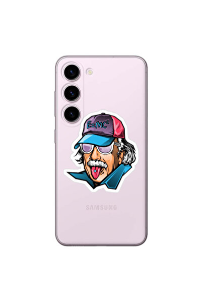 Other Samsung S23 Einstein Transparent Silicone TPU Θήκη