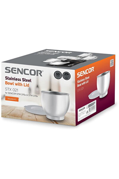 Sencor STX 021 bol din oțel inoxidabil cu capac STM37x