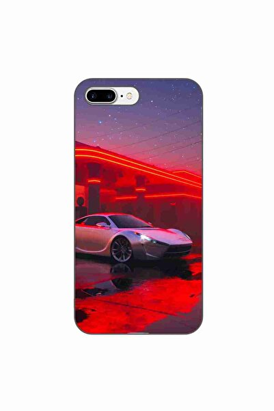 OEM Калъф, съвместим с Apple iPhone 7 Plus, 8 Plus, силиконов гел TPU модел F...