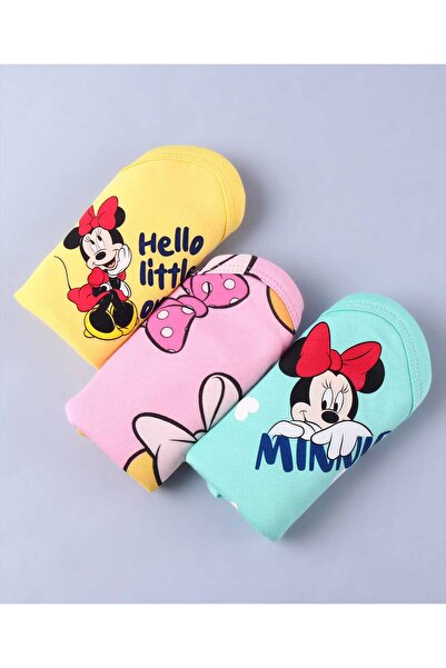 Babyhug Disney Minnie Mouse Hand and Face Towels, Natural Materials, No Toxic...