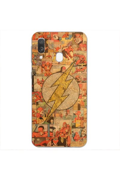 Other Samsung A40 Mavel Pattern Transparent Silicone TPU Θήκη