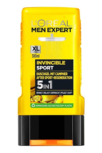 L'Oreal Paris Shower Gel and Shampoo, for Body, Hair and Face Cleansing, Clea...