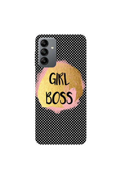 Other Samsung A04S Girl boss make up Transparent Silicone TPU Θήκη