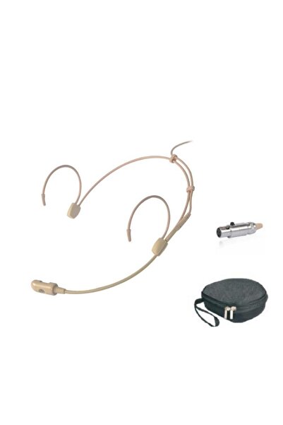 Feyel Yedek Ten Rengi Headset Kafa Mikrofonu HF602C - Mini XLR 4 Metre Kablo