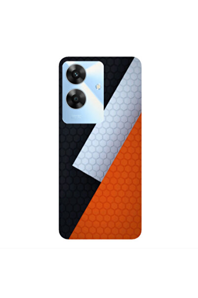 Other Realme Note 60 Coated hexagon Transparent Silicone TPU Θήκη