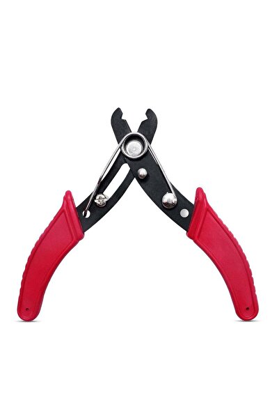 Duravel Heavy-Duty Wire Stripper Pliers with Comfort Grip Handles, Red and Black