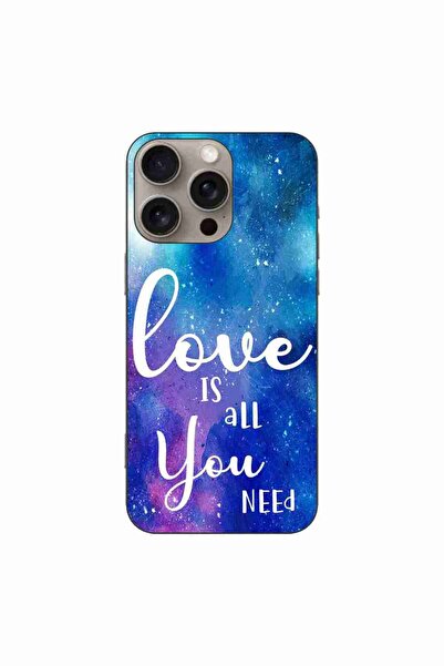 OEM Husa compatibila cu Apple iPhone 16 Pro Max Silicon Gel Tpu Model Love Is...