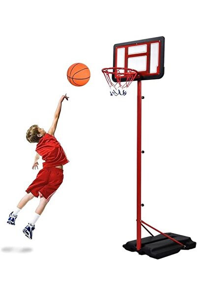 SKY LAND Basketball Hoop and Stand by Skyland, Adjustable Height from 1.45 to...