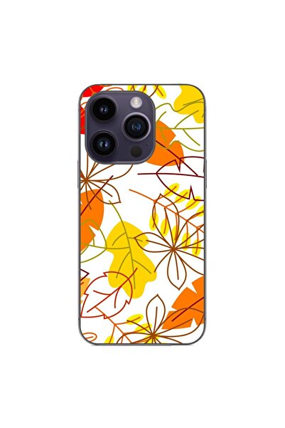 OEM Husa compatibila cu Apple iPhone 14 Pro Silicon Gel Tpu Model Autumn Vivi...