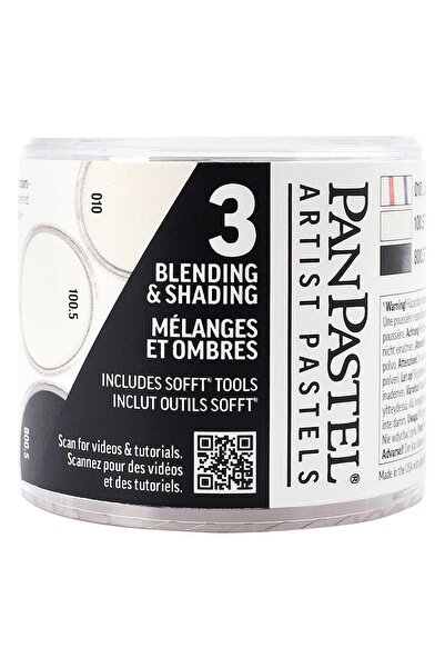 Panpastel Artist Pastel Boya 3 Blending & Shading Set