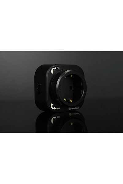 NewEra SmartHouse Modul priză cu împământare negru pentru sistem de prize din...