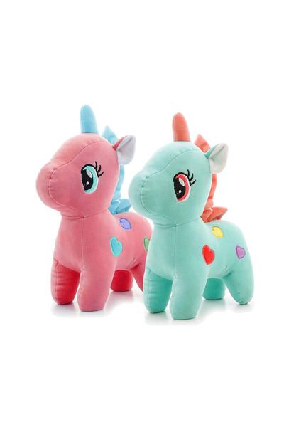 PlayFun Jucărie Pluș ponei plus 30cm Moale Hipoalergenic Cadou Copii