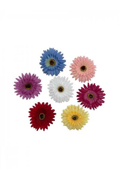 OEM Flori Artificiale Capete Gerbera 50/Set Galben