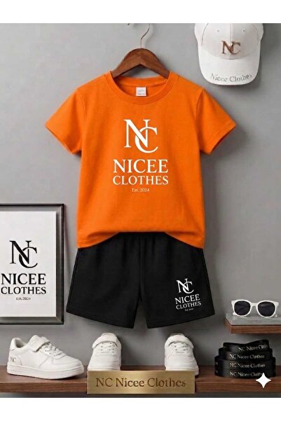 NC Nicee Clothes ΚΑΛΟΚΑΙΡΙΝΟ ΠΑΙΔΙΚΟ ΜΠΛΟΥΖΑΚΙ ΚΑΙ ΣΟΡΤΣ UNISEX (ΛΕΥΚΗ ΣΤΑΜΠΑ)