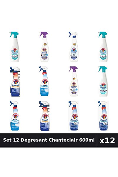 Chanteclair Set 12 Degresant Universal 600ml - Anti-Miros, Bicarbonat, Extra ...