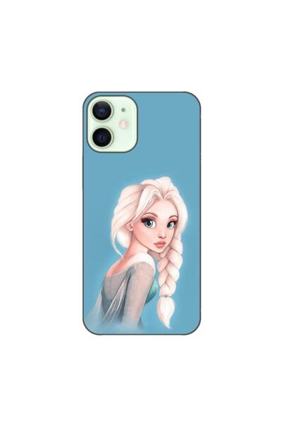 OEM Husa compatibila cu Apple iPhone 12 Mini Silicon Gel Tpu Model Printesa