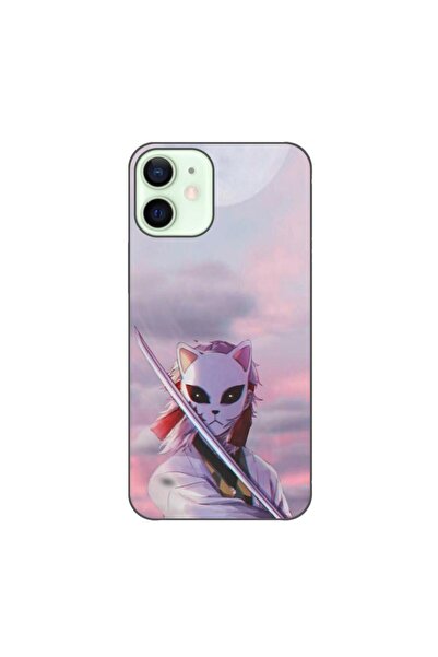 OEM Husa compatibila cu Apple iPhone 12 Mini Silicon Gel Tpu Model Demon Slay...