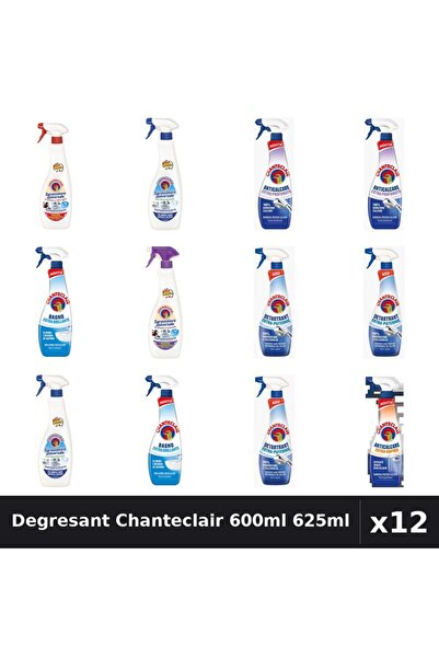 Chanteclair Set 12 Degresant Universal 600-625ml - Bicarbonat, Marsilia, Mosc
