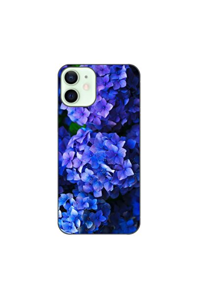 OEM Husa compatibila cu Apple iPhone 12 Mini Silicon Gel Tpu Model Hortensii