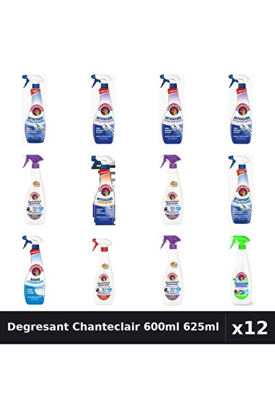Chanteclair Set 12 Degresant Universal 600ml-625ml - Mosc, Marsilia, Lămâie -...