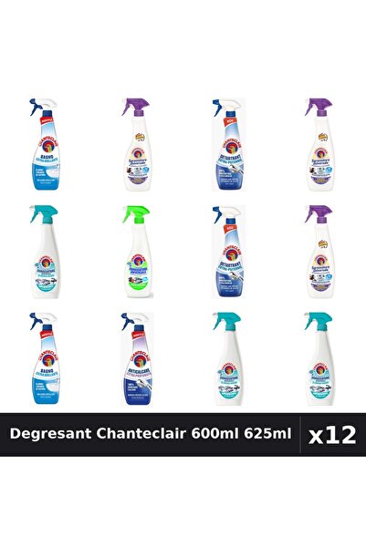 Chanteclair Set 12 Degresant Universal 600ml-625ml - Lavanda, Lămâie, Anti-Miros