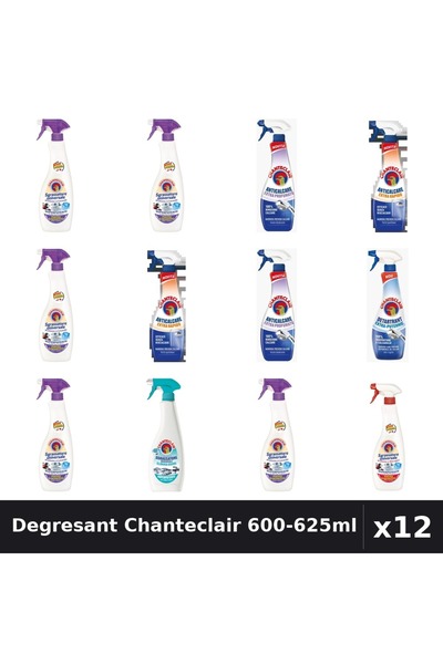 Chanteclair Set 12 Degresant Universal 600-625ml - Lavanda, Mosc, Marsilia - ...