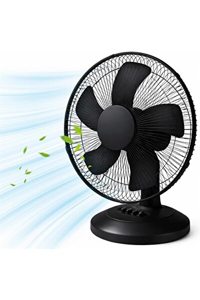 HI-FINE (cc37)Oscillating Table Fan with Adjustable Head Tilt, 16 inch Desk F...