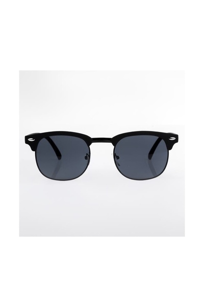 OEM Ochelari de Soare Barbati cu Rama Metalica Neagra, Lentile Intunecate, Lo...