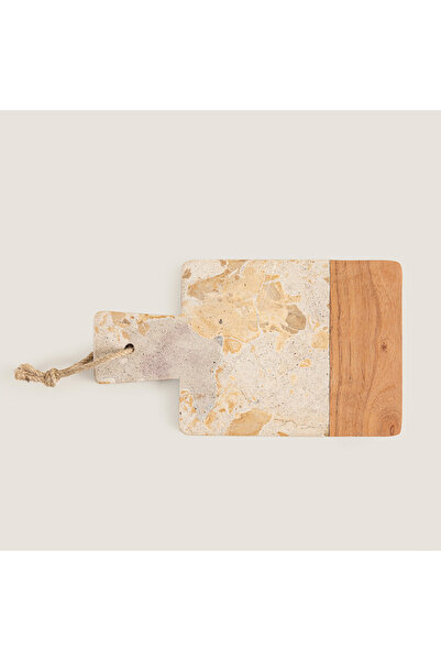 Chakra Latia Marble Cutting Board Natural