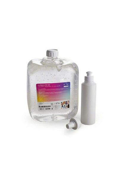 Tesa Gel pentru ultrasunete, ecografie, IPL și EKG, incolor, hipoalergenic, 5L