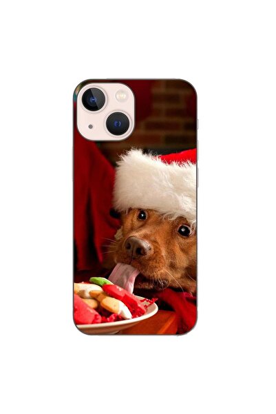 OEM Husa compatibila cu Apple iPhone 13 Mini Silicon Gel Tpu Model Craciun Do...