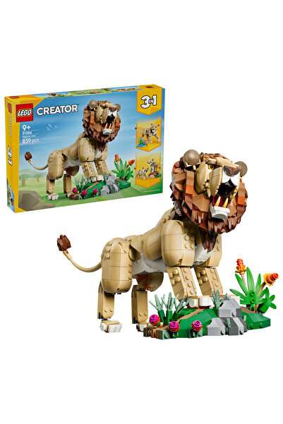 LEGO Animale sălbatice: Leu maiestuos