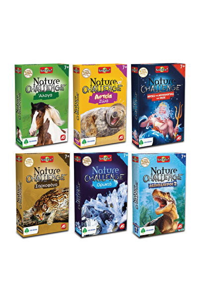 As Games Παιχνίδι Με Κάρτες Nature Challenge Απίστευτη Φύση Για Ηλικίες 7+ Χρ...