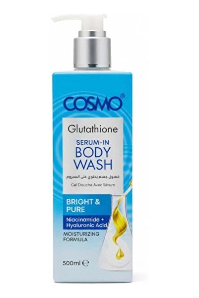 Cosmo سيروم الجلوتاثيون للعناية بالجسم في غسول الجسم برايت آند بيور ٥٠٠ مل | ...