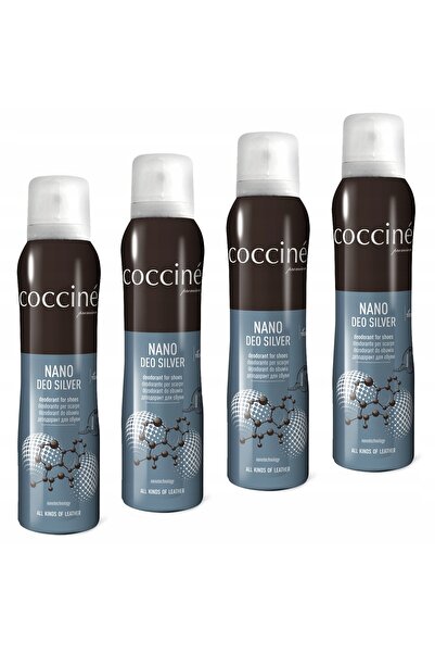 Coccine Set 4 deodorante incaltaminte Nano Deo Silver, Coccine, , 4 x 150 ml,...