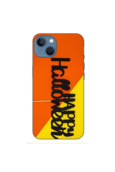 OEM Калъф, съвместим с Apple iPhone 13, силиконов гел TPU, с шарка  "Честит Х...