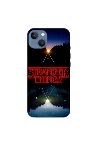 OEM Husa compatibila cu Apple iPhone 13 Silicon Gel Tpu Model Stranger Things...