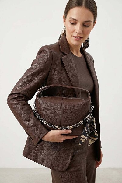 Ayakkabı Fuarı Elit Vsn3136C Women's Hand and Shoulder Bag Brown