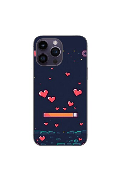 OEM Husa compatibila cu Apple iPhone 14 Pro Max Silicon Gel Tpu Model Pixelat...