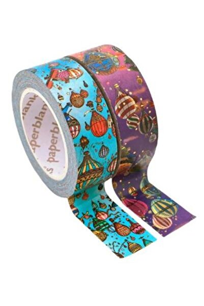 Paperblanks Balloon Festival and Sunse decorative adhesive tape