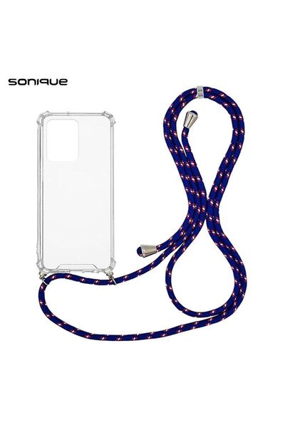 Sonique Θήκη Σιλικόνης με Κορδόνι Armor Clear Xiaomi Redmi Note 12 Pro 5G / P...