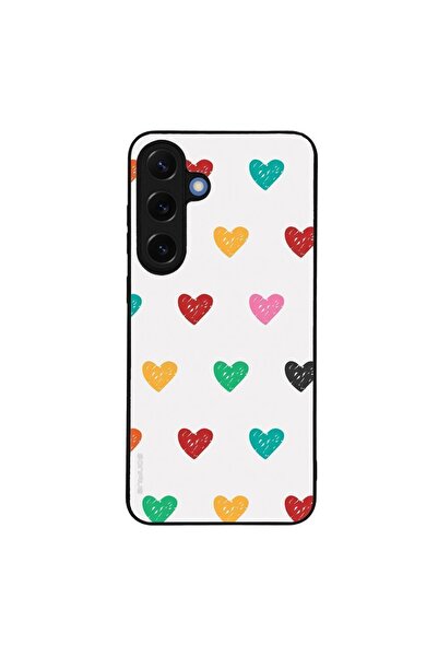 Sonique Θήκη Heart Series για Samsung Galaxy S25 Plus Λευκό 02