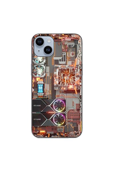 OEM Husa compatibila cu Apple iPhone 15 Plus Silicon Gel Tpu Model Motherboard