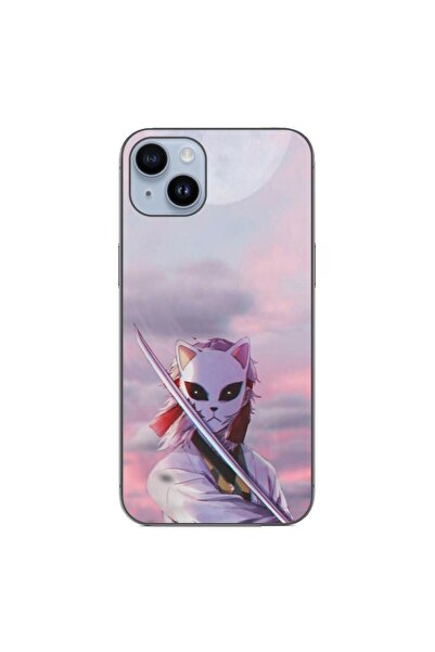 OEM Husa compatibila cu Apple iPhone 15 Plus Silicon Gel Tpu Model Demon Slay...