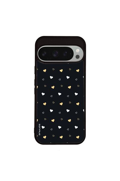 Sonique Θήκη Heart Series για Google Pixel 9 Pro 5G Μαύρο 01