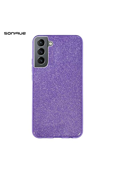 Sonique Θήκη Σιλικόνης Shiny Samsung Galaxy S22 Plus Μωβ