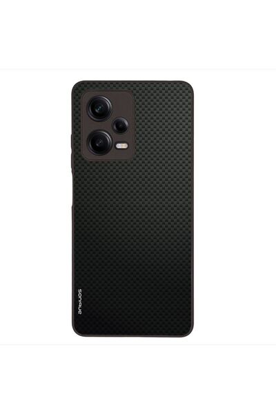 Sonique Θήκη Carbon Series για Xiaomi Redmi Note 12 Pro 5G Μαύρο 01