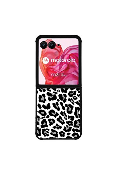 Sonique Θήκη Animal Print Series για Motorola Motorola Razr 50 Ultra Leopard 03