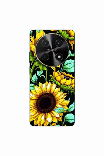 OEM Husa compatibila cu Huawei Nova 12i Silicon Gel Tpu Model Floarea Soarelu...