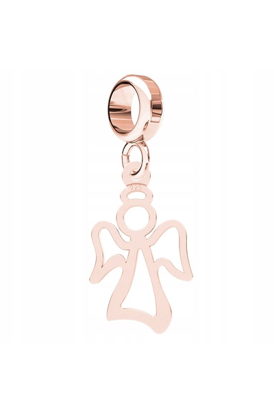 Larezo Charm, Model Cruce, Cruce, Inaltime 22mm, Culoare Auriu Roz, Argint 92...